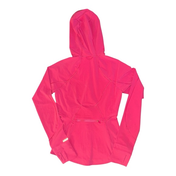 Lululemon Mist Over Windbreaker Raspberry Coulis Size 2 NWT - Picture 5 of 8